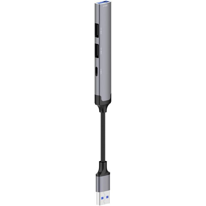 Концентратор ColorWay USB-A 4-в-1 USB2.0х3/USB3.0 (CW-HUB05) изображение 7