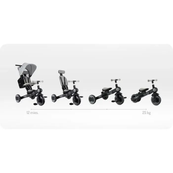Дитячий велосипед MoMi Solivia green 4 в 1 (ROTR00018) зображення 6