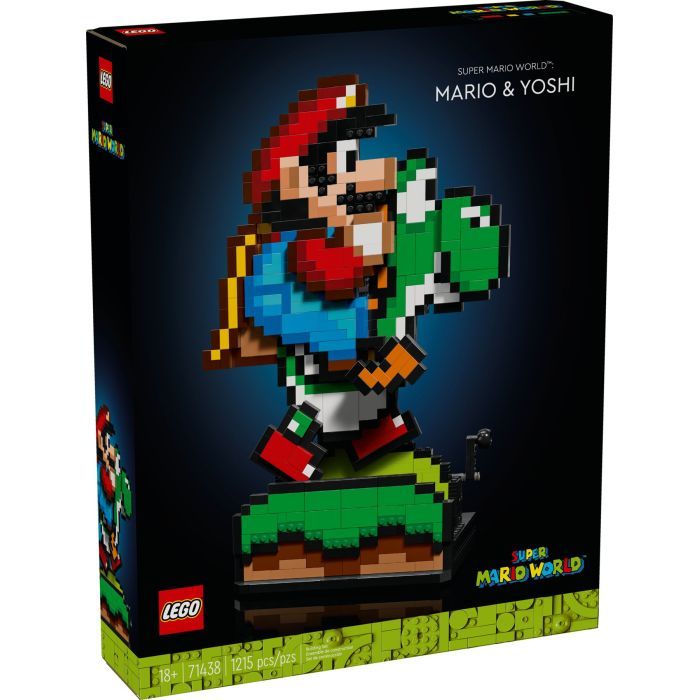 Конструктор LEGO Super Mario World: Маріо і Йоші (71438)