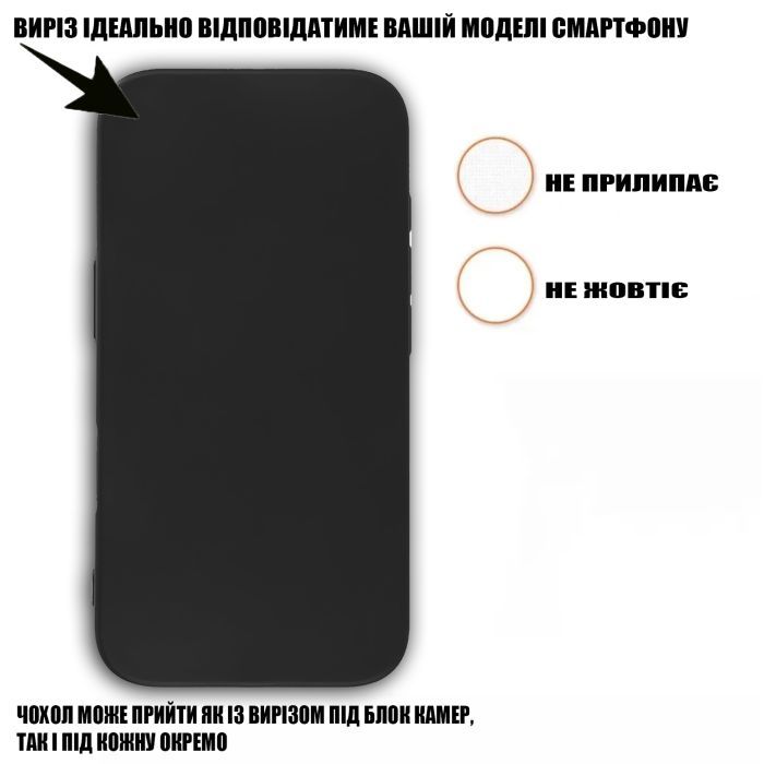 Чехол для мобильного телефона BeCover Motorola Moto G85 Black (712284) изображение 4