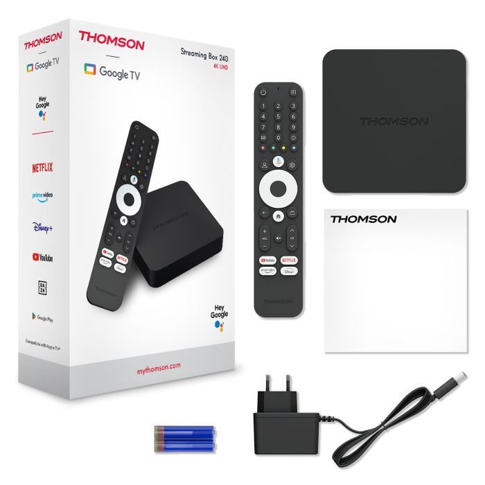 Медиаплеер THOMSON Streaming Box 240 4K UHD (223489) изображение 3