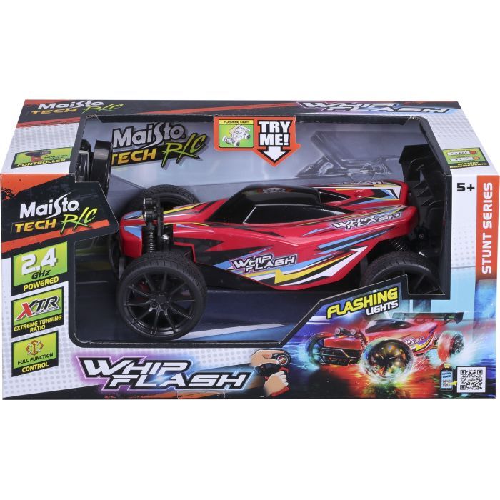Радіокерована іграшка Maisto WhipFlash Червона (світиться корпус) (81791 red) зображення 9