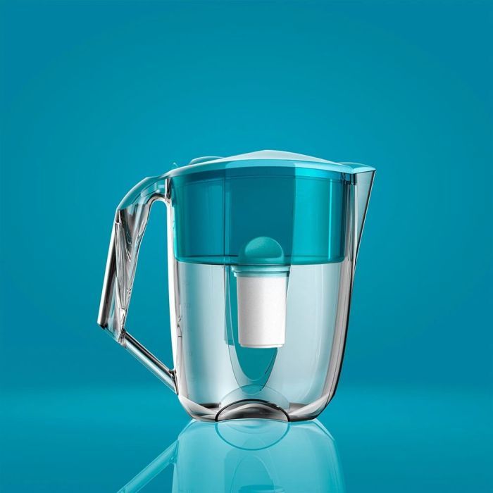Фільтр-глечик Ecosoft Maxima 5л (3.5л очищеної води) з фільтр-картриджем, аква грін (FMVMAXIMADGECO) зображення 8