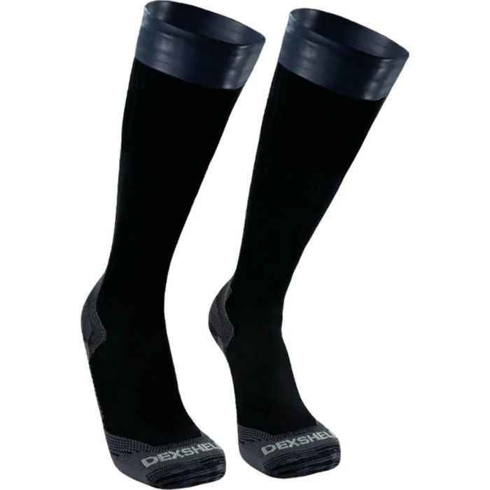 Водонепроницаемые носки Dexshell Wading Pro Socks чорні розмір L (43-46) (DS70606JBG-L)