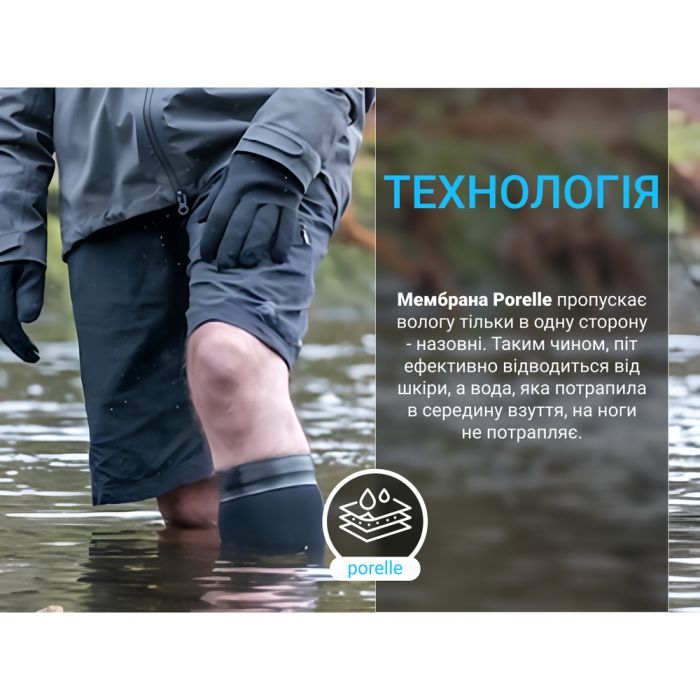 Водонепроницаемые носки Dexshell Wading Pro Socks чорні розмір L (43-46) (DS70606JBG-L) изображение 6