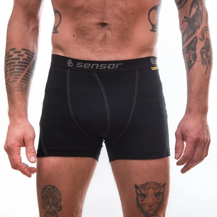 Термотрусы Sensor Merino Active black 12110021 L (SM21MA-black-L) изображение 3