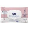 Детские влажные салфетки Chicco мягкие очищающие, деликатные, 72 шт. (12050.60)
