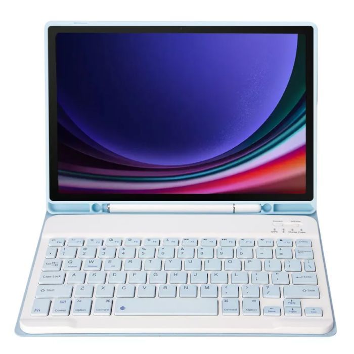 Чехол для планшета BeCover Keyboard Samsung Tab A9 SM-X115 8.7" Light Blue (712358) изображение 2