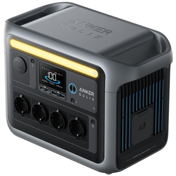 Зарядна станція Anker SOLIX C1000X 1800W, 1056Wh (A1761311/A17613Z1) зображення 2