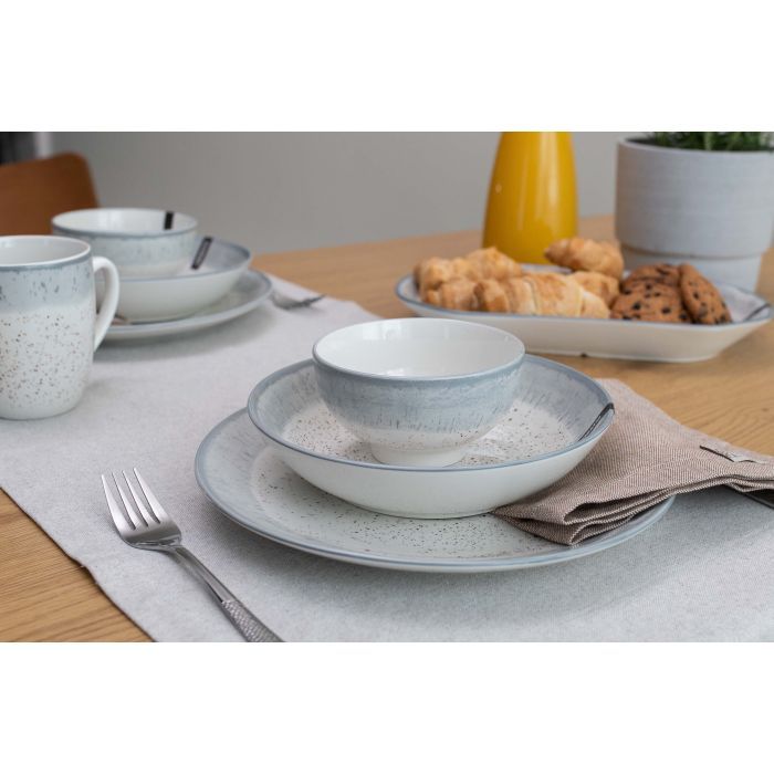 Салатник Ardesto Siena 11.5см, порцеляна, біло-блакитний (AR2914SWB) изображение 4
