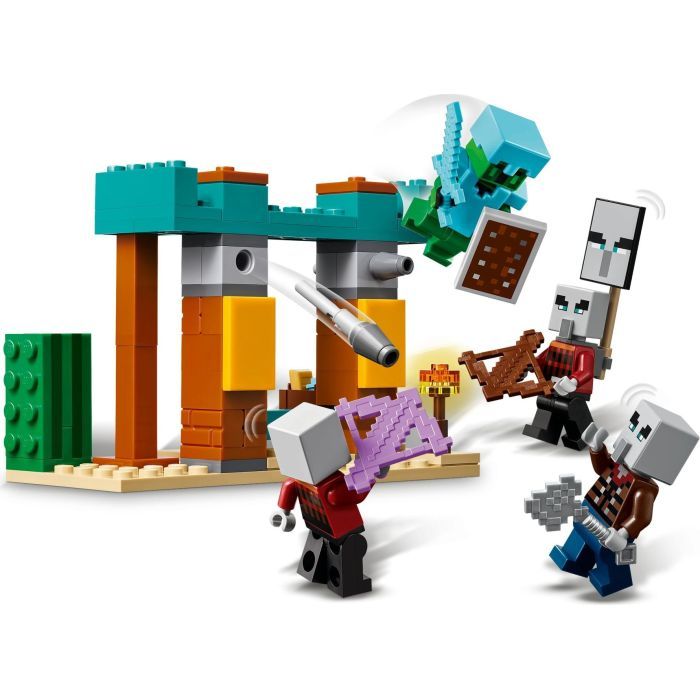 Конструктор LEGO Minecraft Пустынный патруль разбойника (21267) изображение 4