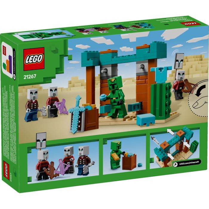 Конструктор LEGO Minecraft Пустынный патруль разбойника (21267) изображение 9