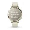 Смарт-годинник Garmin Lily 2 Active, Lunar Gold/Bone, Silicone, (010-02891-00) зображення 7