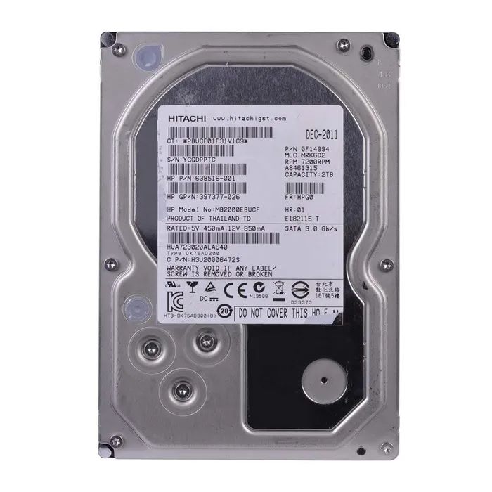 Жесткий диск 3.5" 2TB WDC Hitachi HGST (# HUA723020ALA640 #)