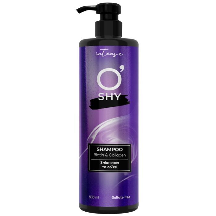 Шампунь O'Shy Intense Biotin & Collagen Зміцнення та об'єм 500 мл (4820263232941)