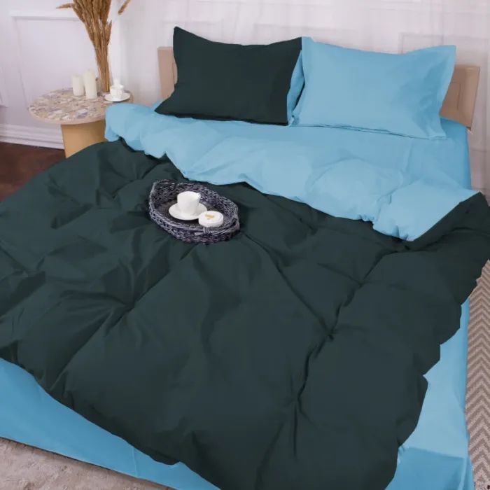 Постільна білизна MirSon Poplin Line 067 + 091 Margie 110x140 (2200006277583)