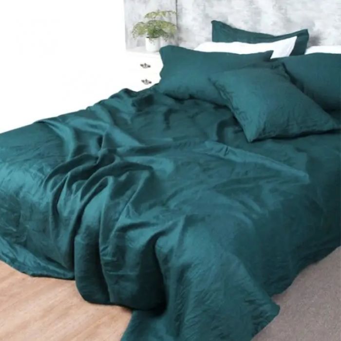 Постільна білизна MirSon Emerald Варена бавовна 200х220 (2200006563303) зображення 4