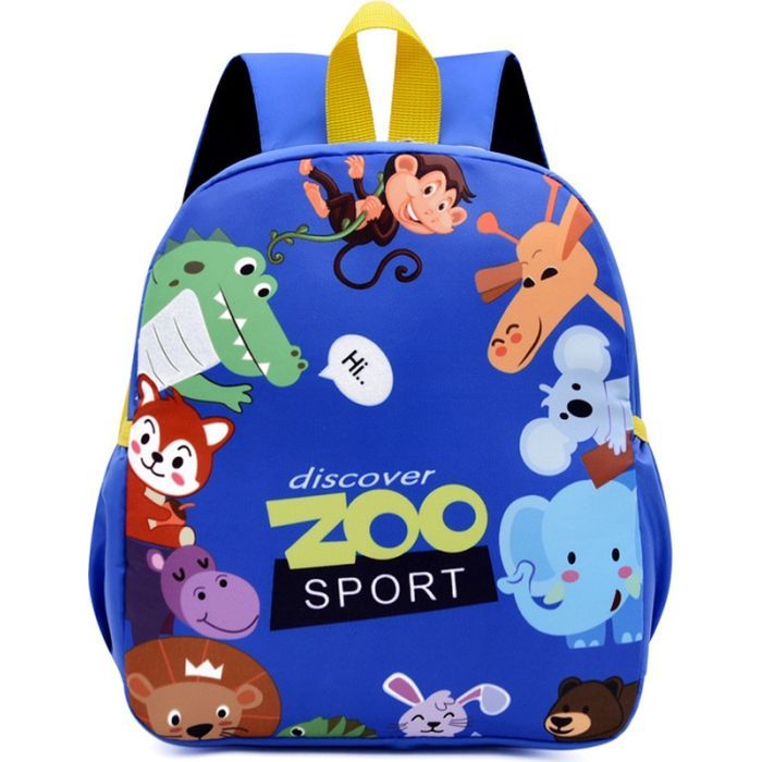 Рюкзак детский Evo-kids Small Zoo Sport Blue (2418-10 Blue Zoo Sport)