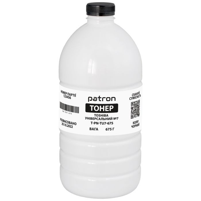 Тонер Toshiba universal 7, 675 г Patron (PN-TU7-675)