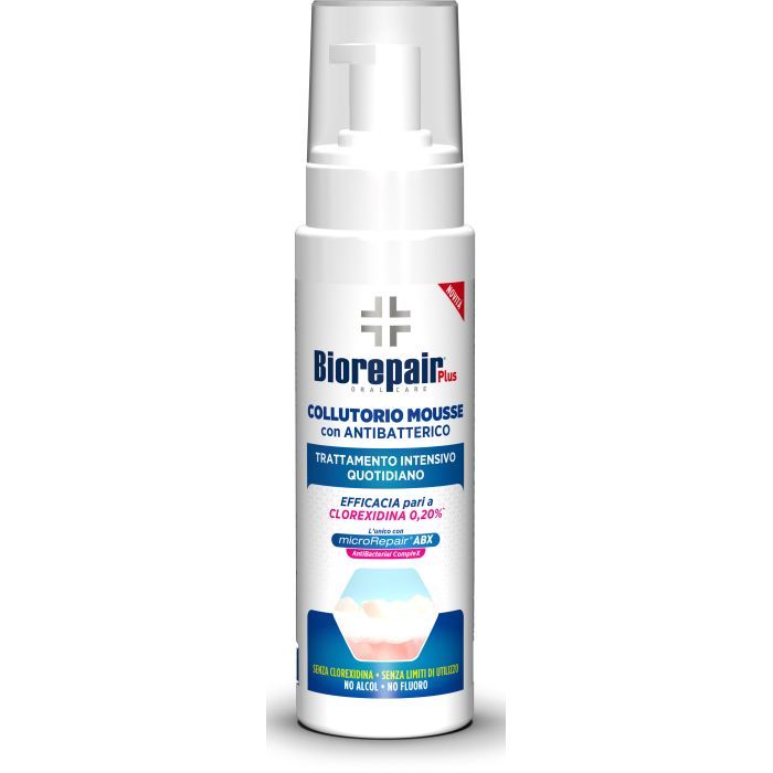 Мусс для полости рта Biorepair Plus Антибактериальный 200 мл (8017331093450) изображение 2