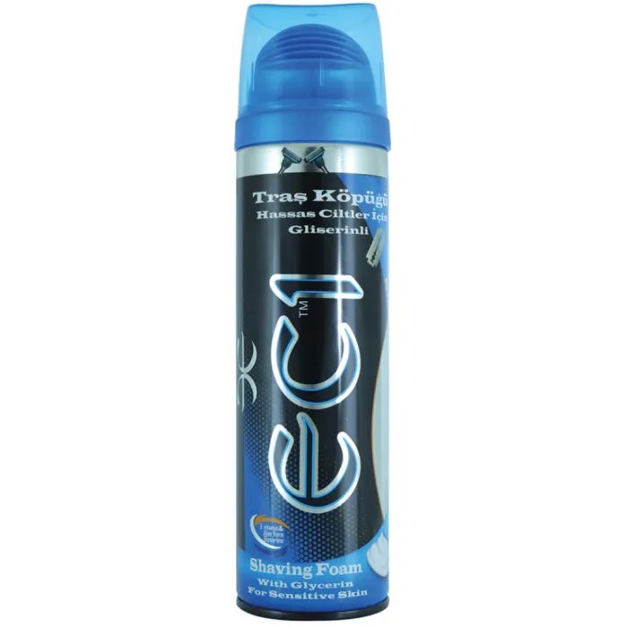 Піна для гоління ECI Для чутливої шкіри З гліцерином 200 мл (8697418291094)