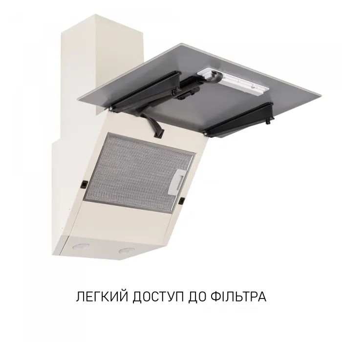 Витяжка кухонна Minola HVS 5242 IV 700 LED зображення 7