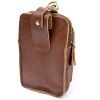 Сумка Vintage Поясная мужская Коричневая (20417) изображение 2