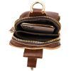 Сумка Vintage Поясная мужская Коричневая (20417) изображение 3