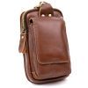 Сумка Vintage Поясная мужская Коричневая (20417)