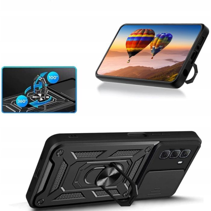 Чохол до мобільного телефона BeCover Military Infinix Hot 50 (X6720) Black (713046) зображення 3