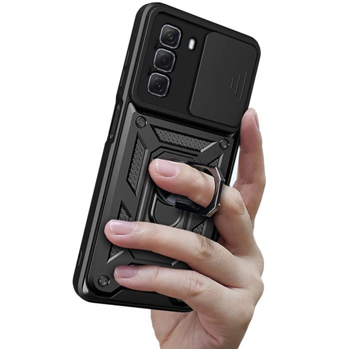 Чохол до мобільного телефона BeCover Military Infinix Hot 50 (X6720) Black (713046) зображення 5