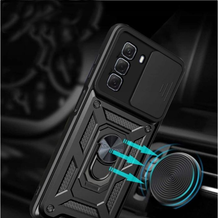 Чохол до мобільного телефона BeCover Military Infinix Hot 50 (X6720) Black (713046) зображення 6