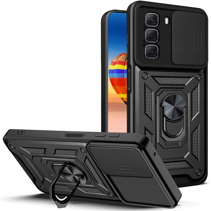 Чохол до мобільного телефона BeCover Military Infinix Hot 50 (X6720) Black (713046) зображення 7