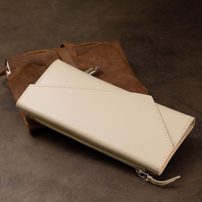 Гаманець Grande Pelle Бежевий (11521) зображення 11