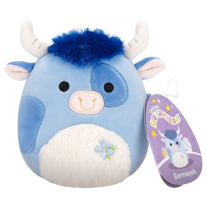 Мягкая игрушка Squishmallows Бык Бермайе 19 см (SQER01213) изображение 7