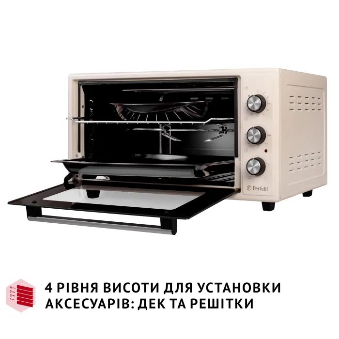 Электропечь Perfelli MIRAGE 48 BLACK изображение 6