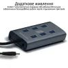 Концентратор Promate USB Hub 7 ports ezhub-7.grey (ezhub-7.grey) зображення 6