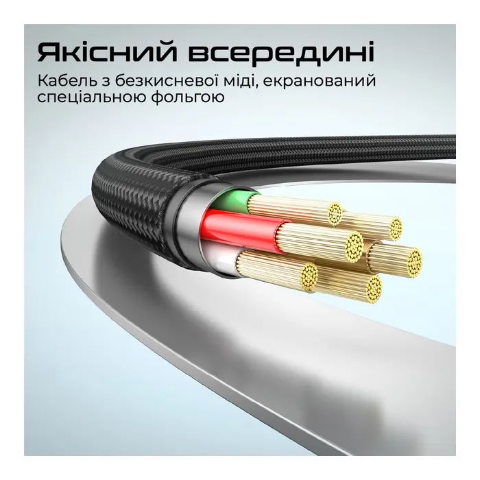 Дата кабель USB-C to USB-C springy.blue Promate (springy.blue) изображение 5