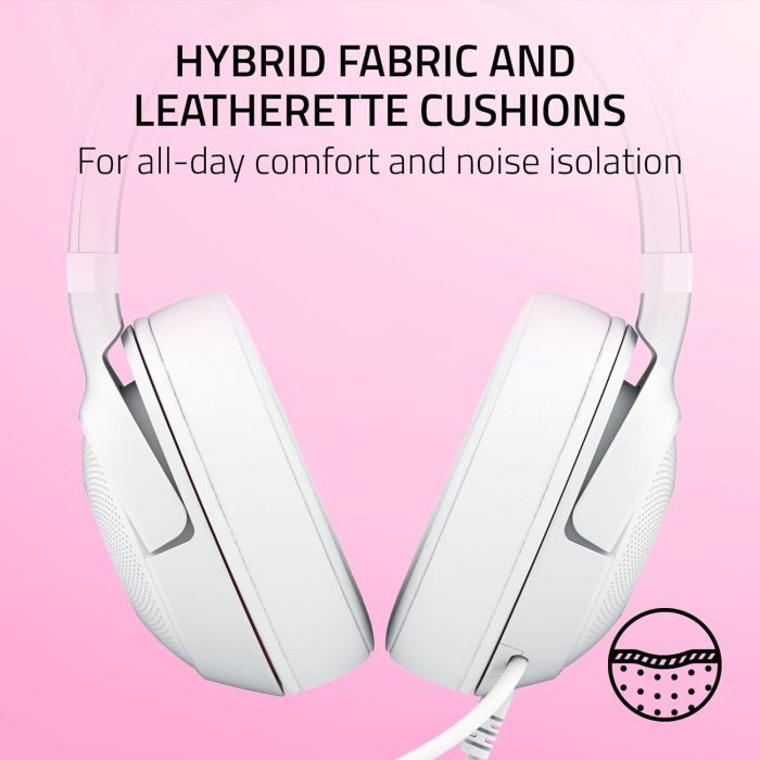 Наушники Razer Kraken Kitty V2 Quartz (RZ04-04730200-R3M1) изображение 7