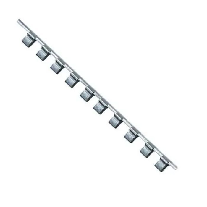 Полка для инструмента Toptul планка-держатель для головок 1/4"x260x12шт (BKAC0812)