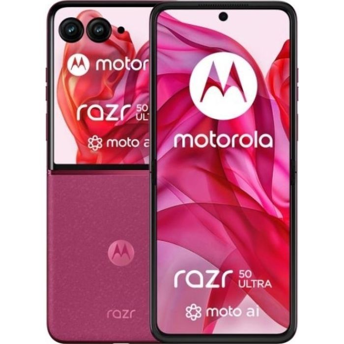 Мобильный телефон Motorola Razr 50 Ultra 12/512GB Peach Fuzz (PB1T0060RS)