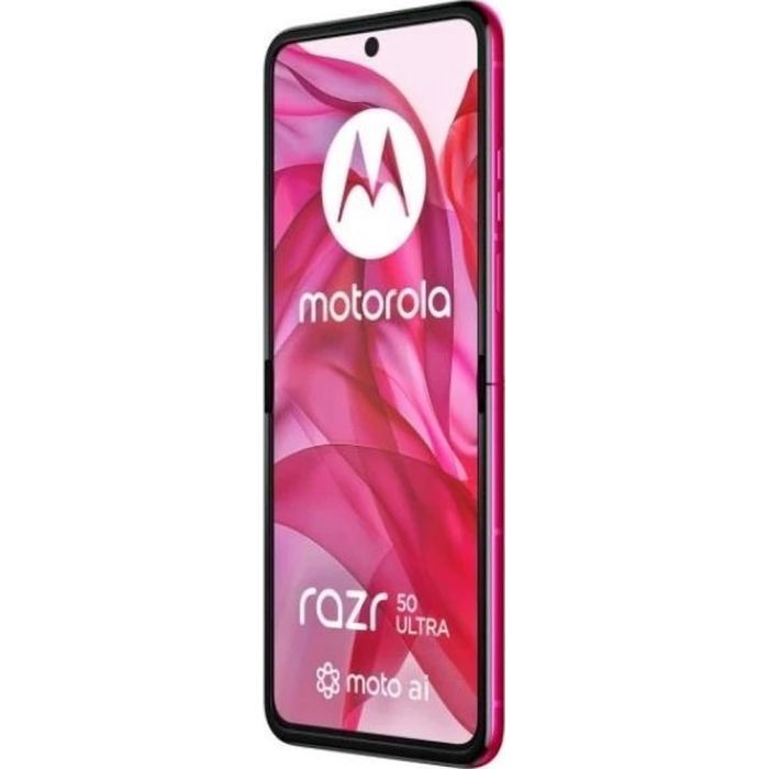 Мобильный телефон Motorola Razr 50 Ultra 12/512GB Peach Fuzz (PB1T0060RS) изображение 4