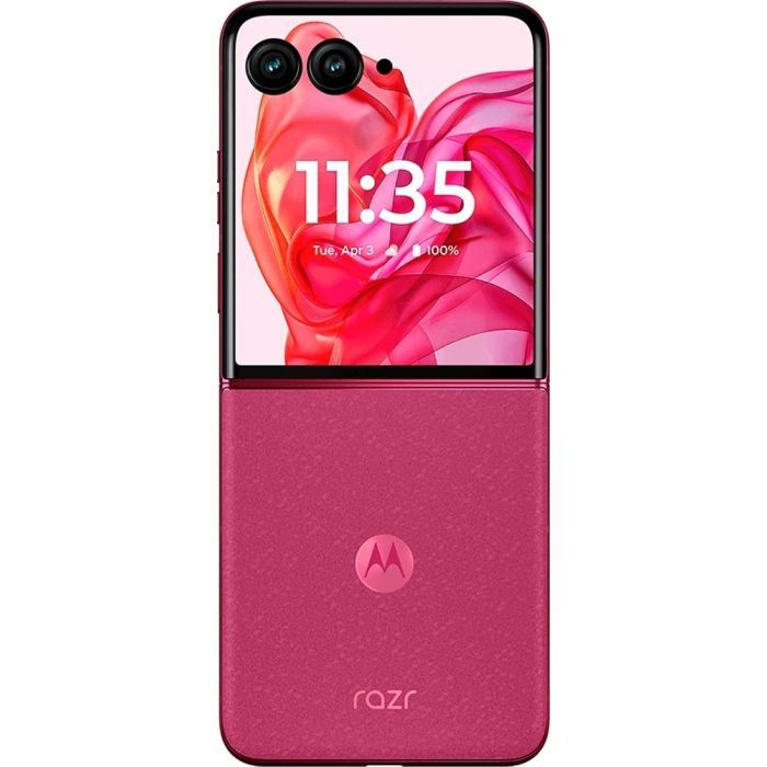 Мобильный телефон Motorola Razr 50 Ultra 12/512GB Peach Fuzz (PB1T0060RS) изображение 5