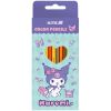 Карандаши цветные Kite Kuromi двосторонні, 12 кольорів (HK25-054-2)