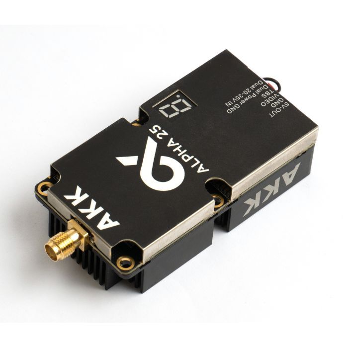 Видеопередатчик (VTX) AKK Alpha 25W 4.9G-6G 96CH (A25) изображение 5