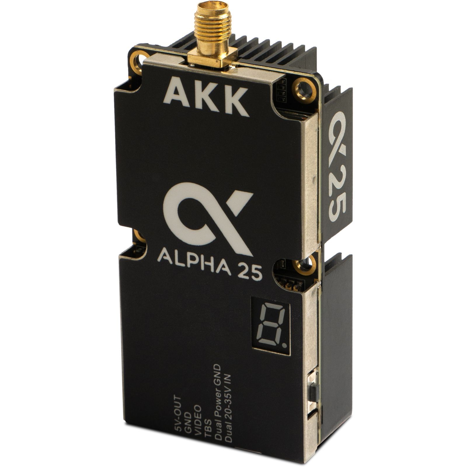 ᐈ Купить видеопередатчик (vtx) AKK Alpha 25W 4.9G-6G 96CH (A25) в