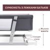 Кроватка Chicco Next2Me Twins для двойни серый (87077.68) изображение 2