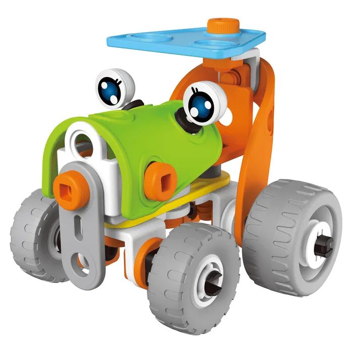 Конструктор Stem с болтами Build&Play 3 в 1 на 62 детали (3858894673261) изображение 2