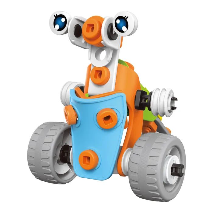 Конструктор Stem с болтами Build&Play 3 в 1 на 62 детали (3858894673261) изображение 3