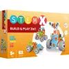 Конструктор Stem с болтами Build&Play 3 в 1 на 62 детали (3858894673261)
